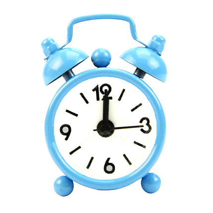 Pieni retro herätyskello kaksoiskelloilla