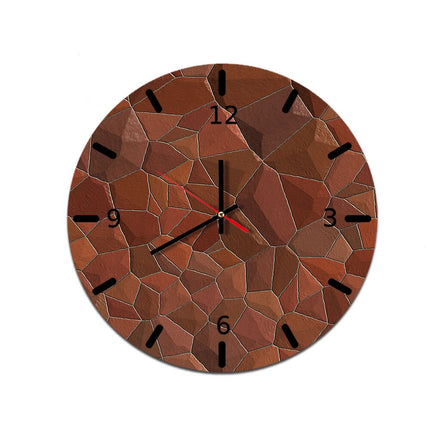 Hunajakenno-kuvioinen teollinen seinäkello