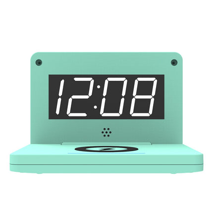 Herätyskello langattomalla latauksella puhelimelle