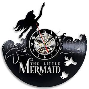 Pieni Merenneito vinyylilevy seinäkello