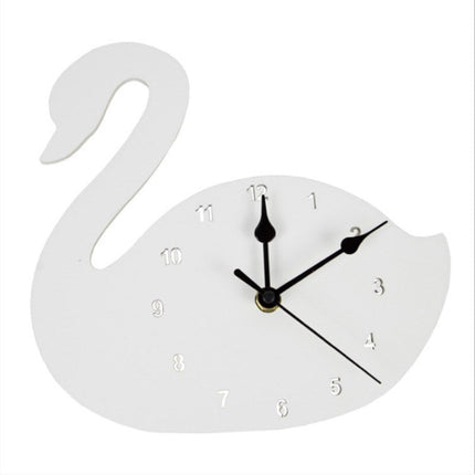 Leikkisä jäniksen muotoinen seinäkello