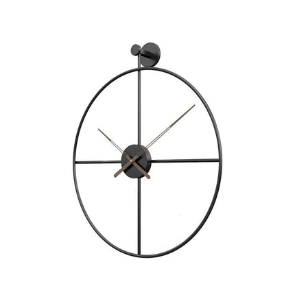 Skandinaavinen design seinäkello metallia