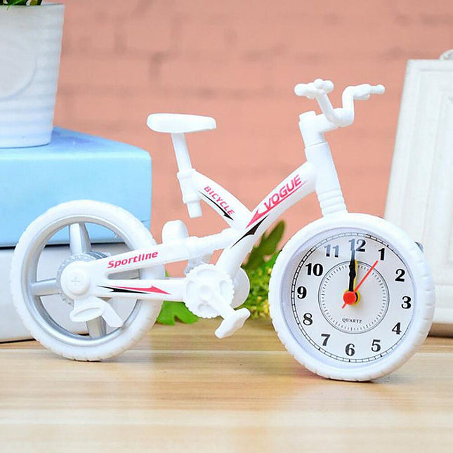 Ainutlaatuinen polkupyörän muotoinen herätyskello