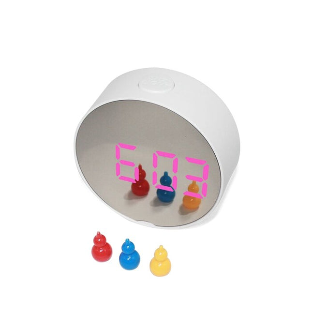 Digitaalinen peiliherätyskello yöpöydälle