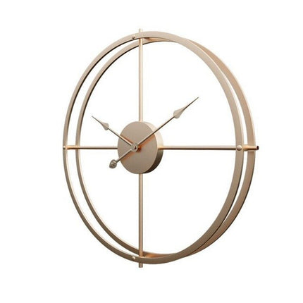Skandinaavinen design seinäkello metallia