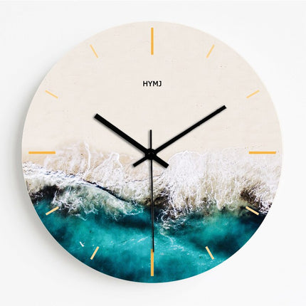 Ruusukulta glitter ja marmori seinäkello