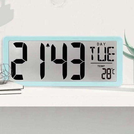 Digitaalinen herätyskello päivämäärällä ja ajalla