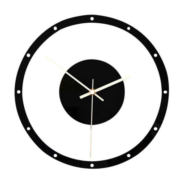 Pohjoismainen minimalistinen seinäkello