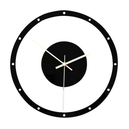 Pohjoismainen minimalistinen seinäkello