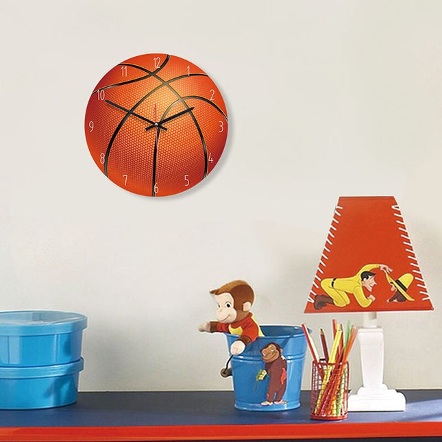 Lentopallo-aiheinen seinäkello