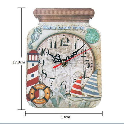 Keittiön seinäkello hillopurkin muodossa