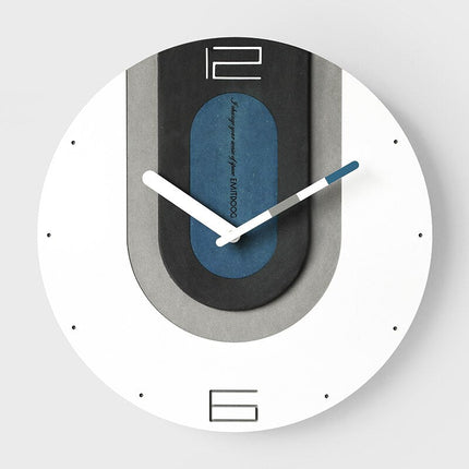 Värikäs teollinen design seinäkello