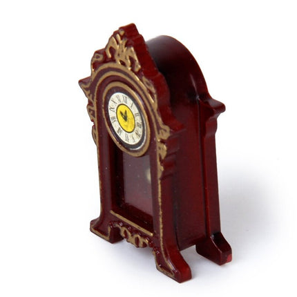 Vintage-miniatyyri kaappikello pöydälle