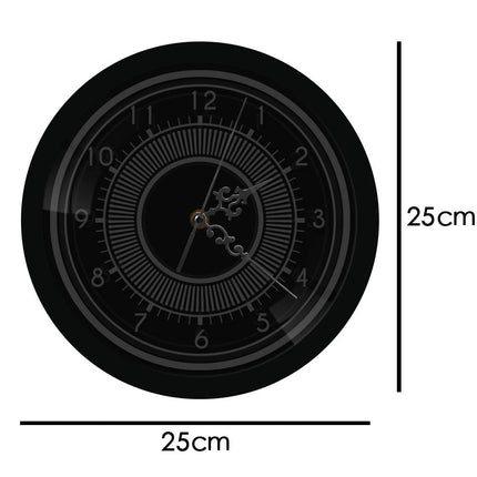 Koristeellinen valaistu LED-seinäkello