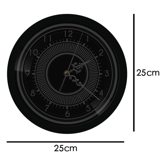 Koristeellinen valaistu LED-seinäkello