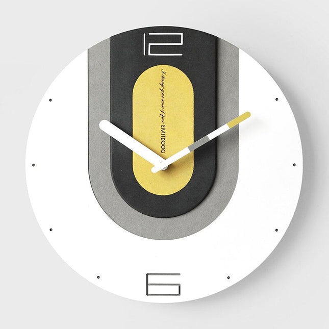 Värikäs teollinen design seinäkello