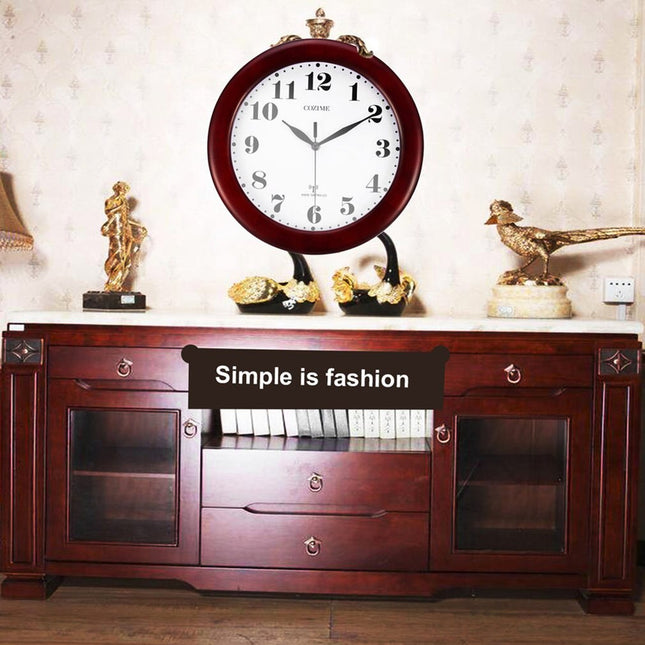 Retro puukehys seinäkello