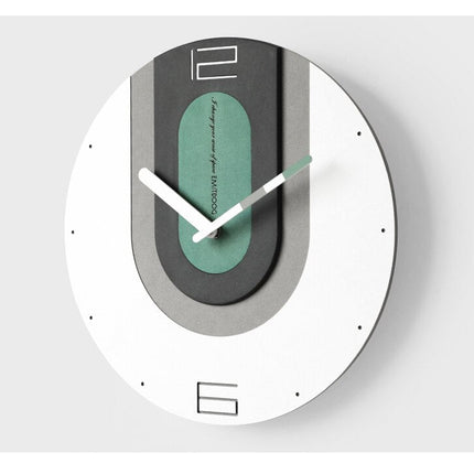 Värikäs teollinen design seinäkello