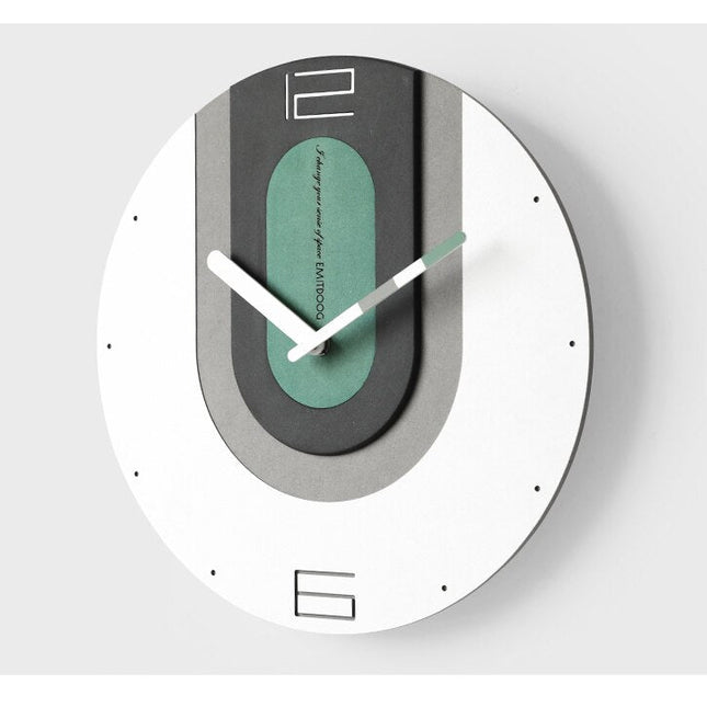 Värikäs teollinen design seinäkello