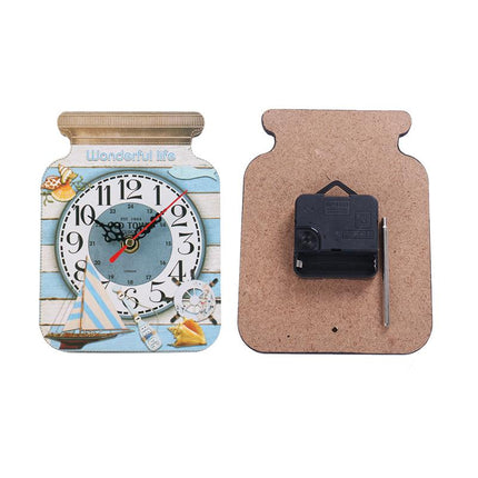 Keittiön seinäkello hillopurkin muodossa