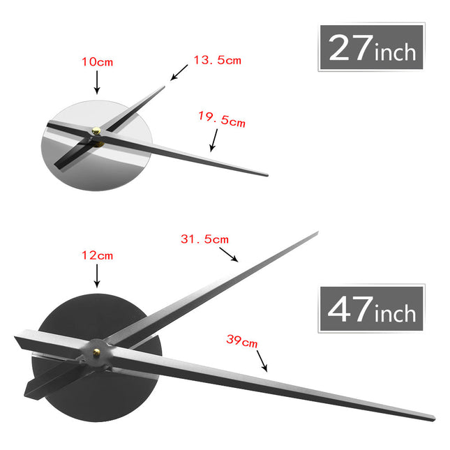 Suuri moottoripyörä seinäkello tarroilla