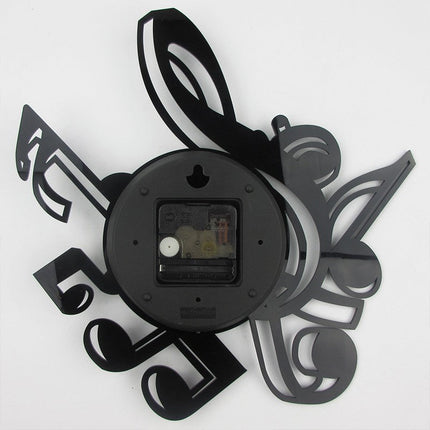 Musiikkinuotti vinyylilevy seinäkello