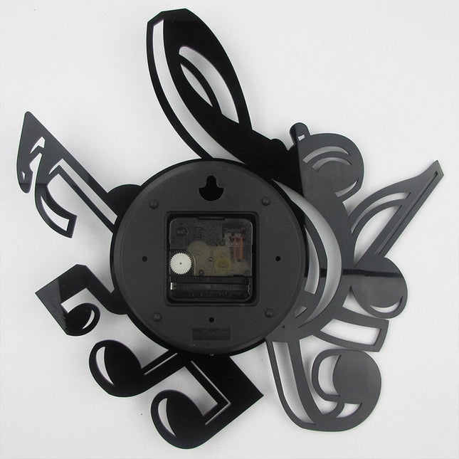 Musiikkinuotti vinyylilevy seinäkello