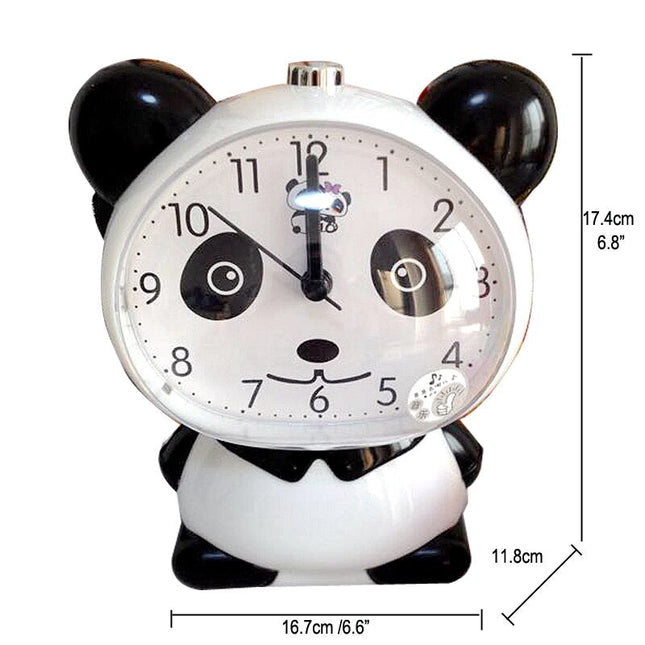 Söpö panda-herätyskello lastenhuoneeseen