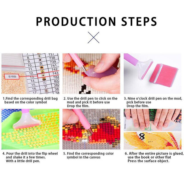 Maalaistyylinen seinäkello roomalaisilla numeroilla