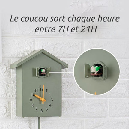 Moderni minimalistinen käkikello seinälle