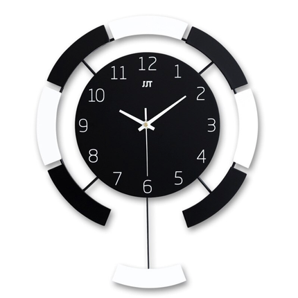 Moderni design seinäkello heilurilla