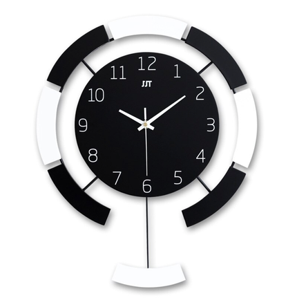 Moderni design seinäkello heilurilla