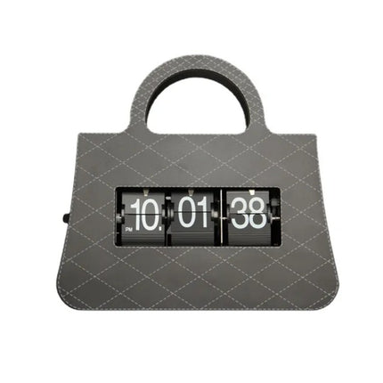 Käsilaukun muotoinen moderni kääntökello