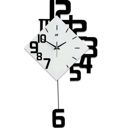 Moderni design-heilurikello olohuoneeseen