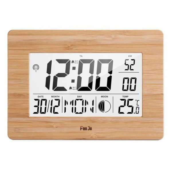 Senioreille tarkoitettu digitaalinen kalenterikello