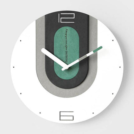 Värikäs teollinen design seinäkello