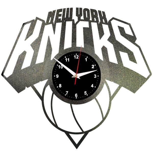 NY Knicks koripallo-aiheinen seinäkello
