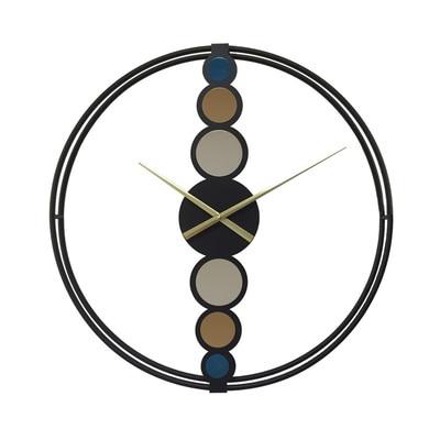 Moderni geometrinen metalliseinäkello