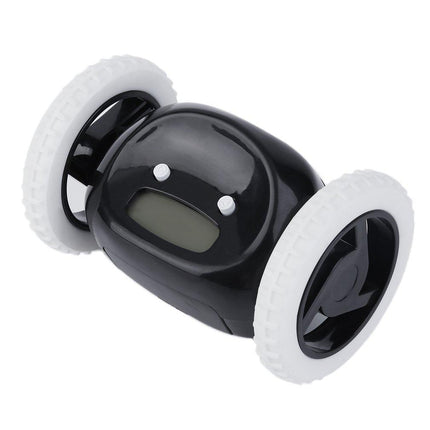 Pakeneva herätyskello pyörillä